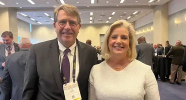 Joe and the Secretary of the Army Christine Wormuth at Association of the United States Army – AUSA National Partner Event.